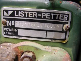 Lister engine serial numbers for sale