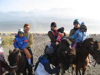 Horse Riding up to Bromo