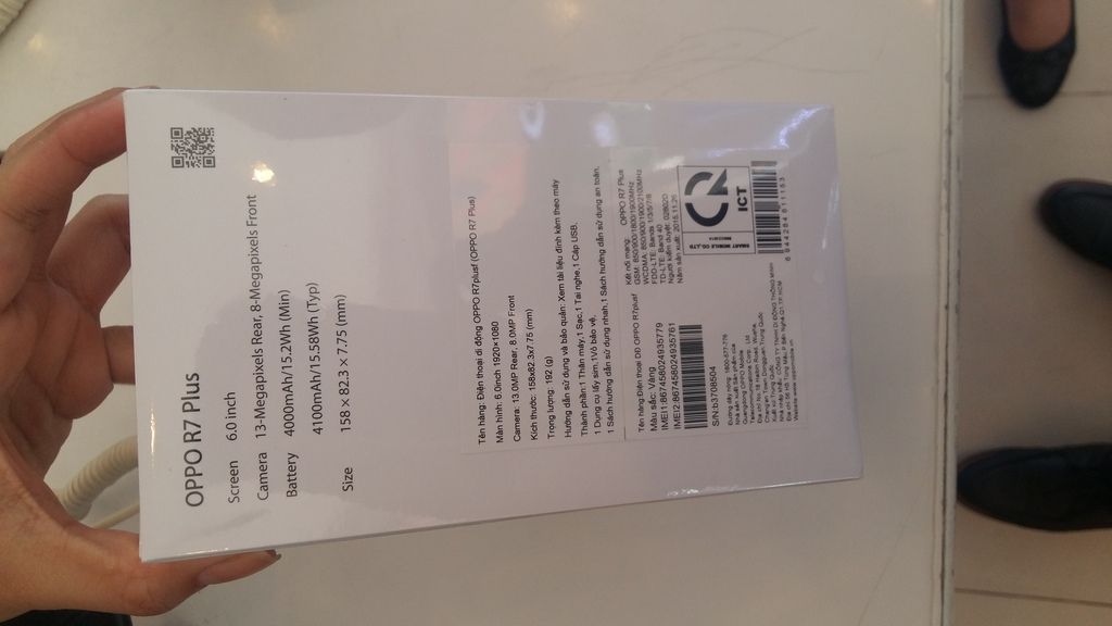 Cần bán gấp ĐT Oppo R7s , Oppo R7 Plus , Ip6s 16gb hàng chính hãng FPT - 3