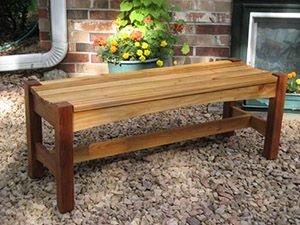 Woodwork Projects Wood Bench PDF Plans