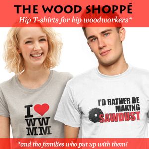 The best t-shirt store on the internet for woodworkers