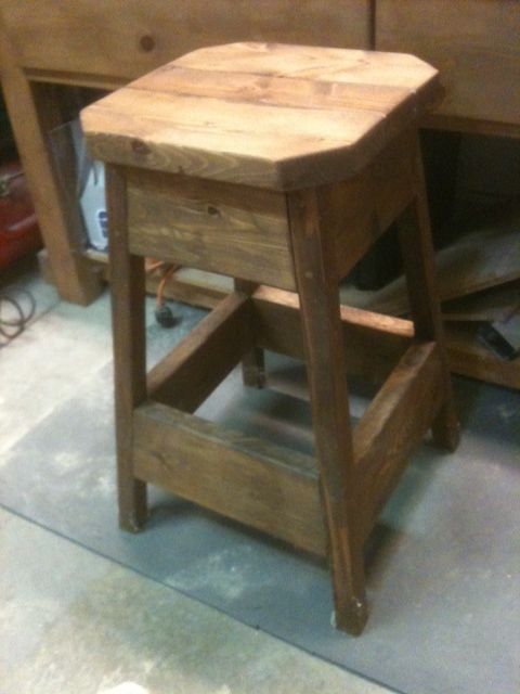 someone was asking about building a stool here s one john hendricks 