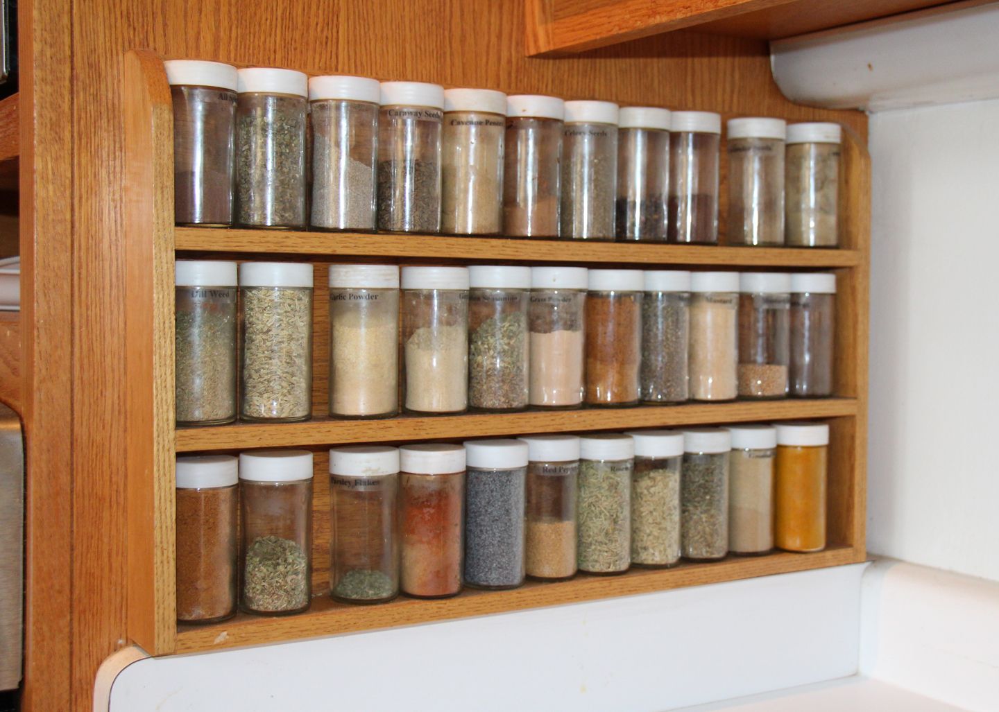 Spice Rack Plans