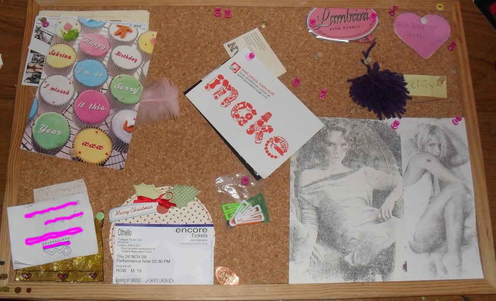 old pinboard