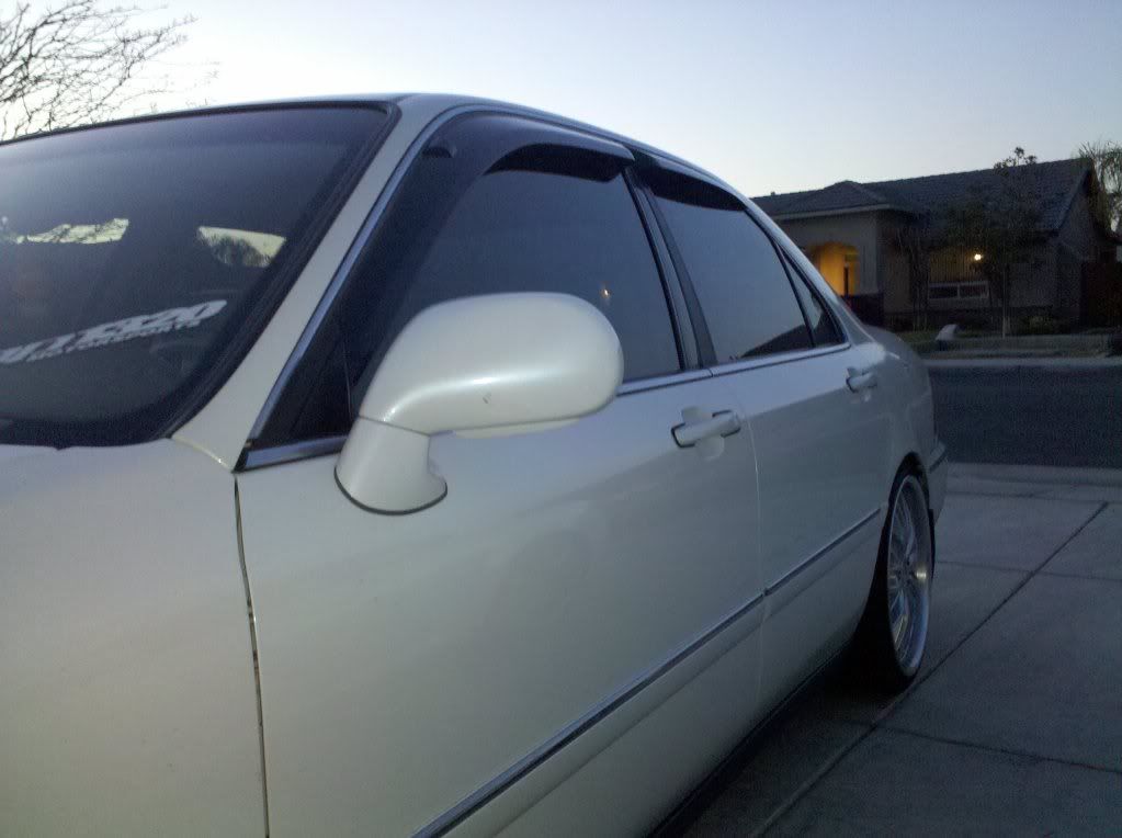 9698 rl window visors on a 99 rl The Acura Legend Acura RL Forum