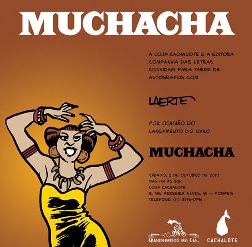 lançamento de Muchacha na Cachalote