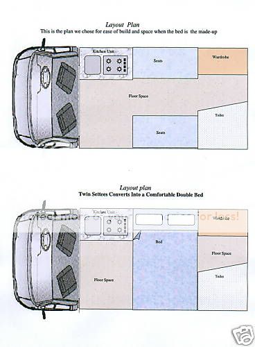Ford transit campervan conversion plans #5