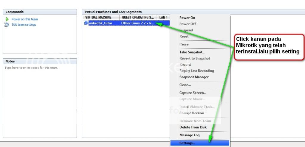 Mikrotik vmware