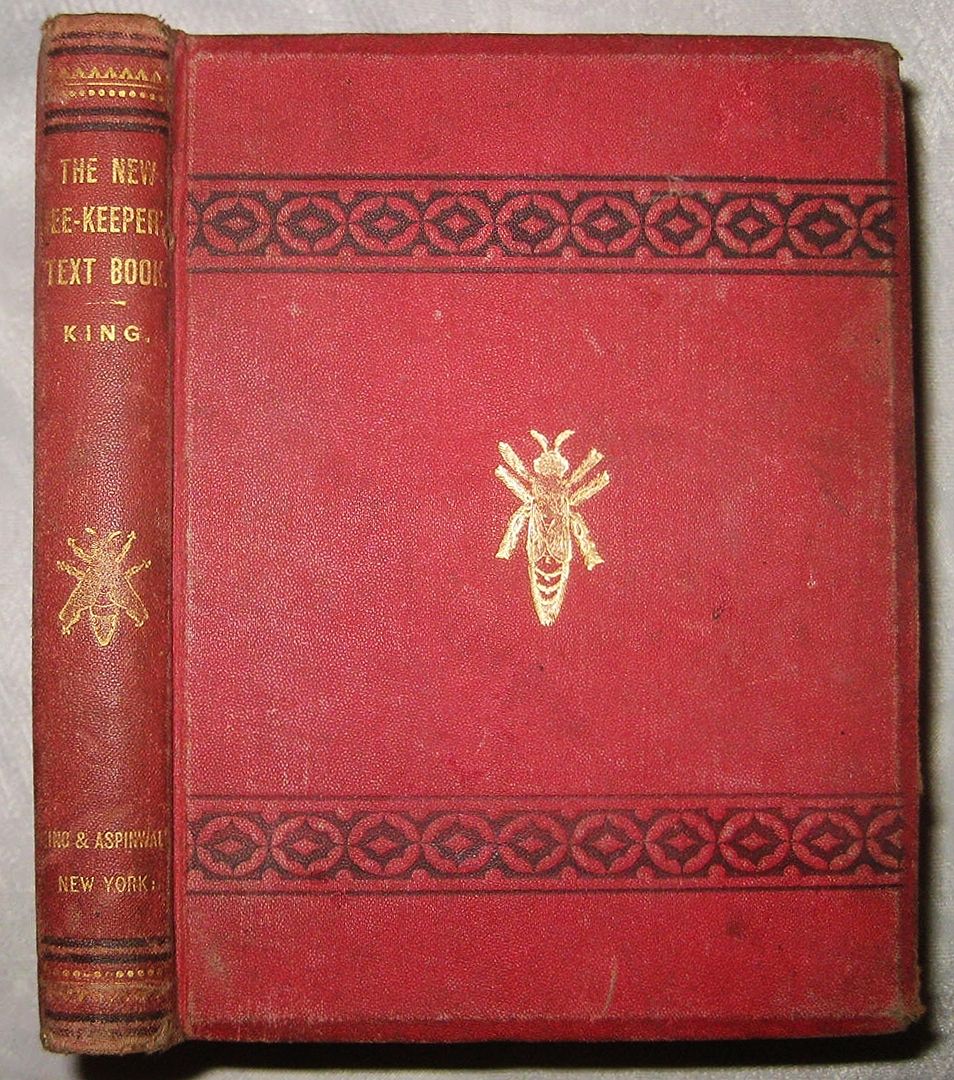 1885 ANTIQUE BOOK BEEKEEPERS' TEXT BOOK BEEKEEPING BEE HIVE HONEY ...