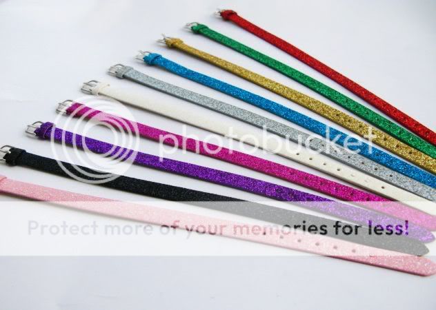 PU Leather Wristband 10pcs 8mm Fit Charms DIY Accessory  