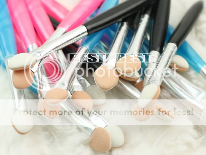 20 Pcs Beauty Makeup Cosmetics Eye Shadow Eyeliner Brush Sponge Applicator Tool