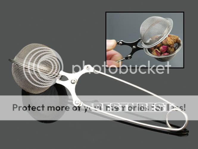 New Stainless Steel Mesh Sphere Ball Spoon Herb or Tea Infuser 4,5cm 